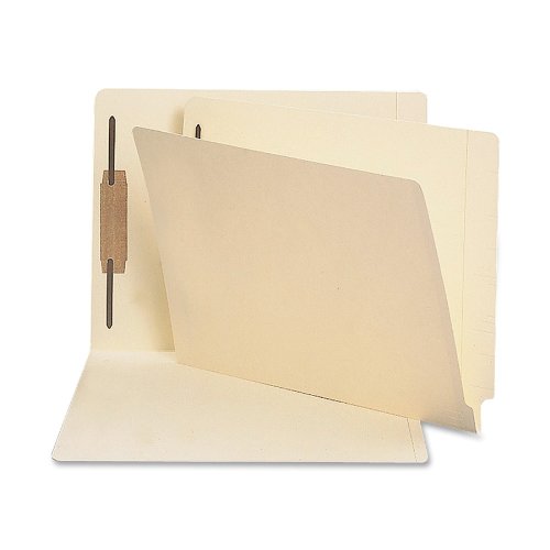 UPC 086486341134, Smead End Tab Fastener File Folder with Antimicrobial Product Protection, Shelf-Master Reinforced Straight-Cut Tab, 1 Fastener, Letter Size, Manila, 50 per Box (34113)