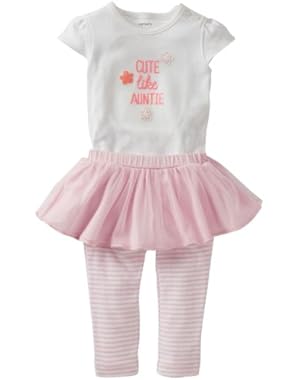 Baby Girls' 2 Piece Bodysuit and Tutu Set (Baby)