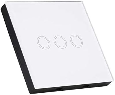 Protium_3 Touch Button Sticker Type RF Remote Work with Protium WiFi Touch Switch and Sonoff T1 Switch_ White Color