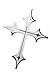 Encell Trunk SUV Cross Christian Window Emblem Decal Sticker for Car