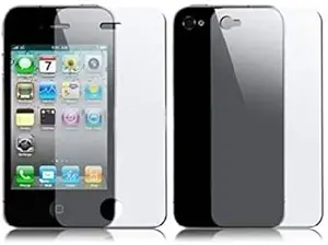 eTECH Collection 5 Pack of Front and Back Combo Anti-Glare and Anti-Fingerprint (Matte) Screen Protectors for Apple iPhone 4S/4 ATT, T-Mobile, Sprint, Verizon