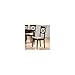 Gabriel Cross Back Dining Chairs Cappuccino (Set of 2)