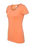 Bella + Canvas Womens 3.4 oz. Triblend T-Shirt (B8413) -ORANGE TRI -S