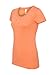 Bella + Canvas Ladies' Triblend Short-Sleeve T-Shirt XL ORANGE TRIBLEND