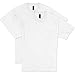 Hanes Mens Beefy-t Pocket T-shirt, Heavyweight Cotton Tee For Men, Full-cut 1 Or 2 Pack Fashion-t-shirts, White - 2 Pack, X-Large US