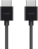 Belkin Ultra HD High Speed HDMI Cable, Optimal Viewing for Apple TV and Apple TV 4K, Dolby Vision HDR, 2 M/6.ft - Black