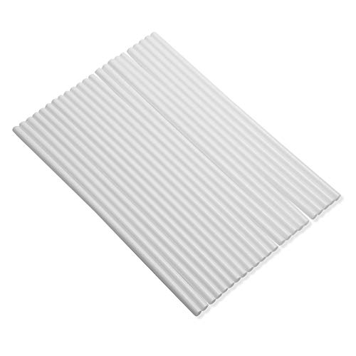 Plastic Dowels. 24 Pieces Plastic White Dowel Rods for Tiered Cake