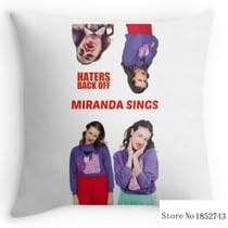 JSYOUDF The custom Pure cotton printing Miranda Sings x4 pillow Cases 18"x18 " pillowcase.(one sides)