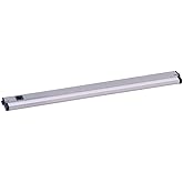 Maxim Lighting 89866SN CounterMax 5K - 15W 1 LED Undercabinet-30 Inches Length and 3.5 Inches Wide, Finish Color: Satin Nicke