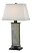 Kenroy Home 21037SL Hanover Table Lamps, 29 Inch Height, 15 Inch Width, 9.5 Inch Depth, Natural Slate