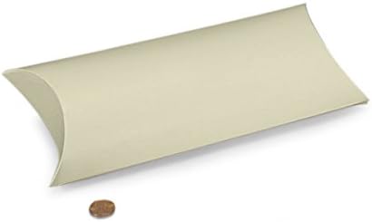 Amazon Com Solid White Pillow Boxes 5 X 2 X 8 7 8 Quantity