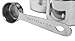 Durable Stainless Steel Measuring Spoons Set, Long Handles, 4-Piece, For Dry and Liquid Ingredients, Rust Proof, Engraved US Measurements, by KUFL (Kitchen Utensils For Life)