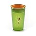 JUICY! WOW CUP TM - NEW Translucent Wow Cup with Freshness Lid - 9 oz. (Green/Orange) by Wow Gear