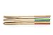 BambooWorx- Multi-Color Bamboo Cooking Utensils Set- 6 Pieces, Wooden Spoons & Spatulas, Kitchen Utensils, 100% Bamboo.