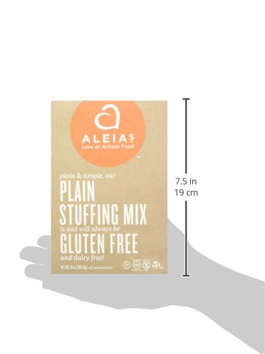 ALEIA’S GLUTEN FREE FOODS STUFING MIX, PLAIN, GF, 10-OUNCE