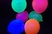DirectGlow UV Neon Fluorescent Blacklight Reactive Glow Party Balloons (100)