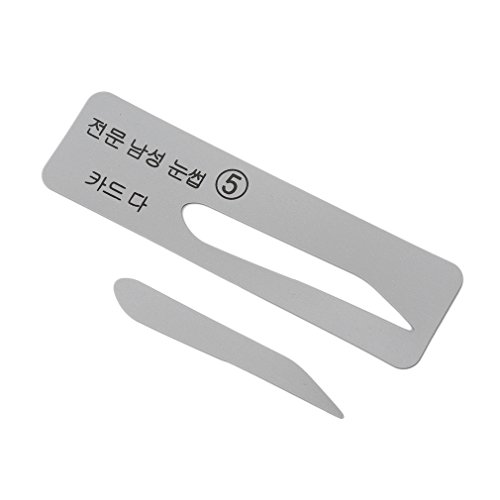 OrliverHL 5Pcs Eyebrow Stencils Reusable Eyebrow Drawing Guide Card Brow Template DIY Makeup Tools - Thumbnail 2