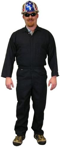 NX4681-NB4XL Coveralls, Nomex, 4X-Large, Navy Blue
