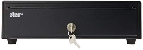 Star Micronics SMD2-1317 Mobile 4 Bill / 4 Coin Cash Drawer with Wi-Fi and Bluetooth Connectivity (13" x 17") - Black