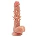 Gây Male 8.26 Inches Personal Massage Surface Bump with Realistic Suction Cup Dillo Waterproof for Women Adult Toys (Color : A)thumb 4
