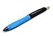 Schneider Haptify Ergonomic Ballpoint Pen, Dark Blue & Light Blue