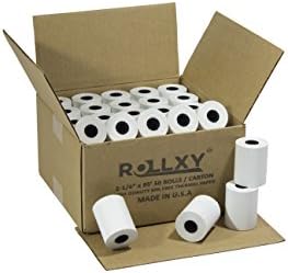 2 1/4" x 85' Thermal Paper Rolls, 50 Rolls/Case For HYPERCOM OPTIMUM-T4205 T4210 T4220 T4230