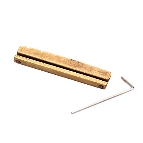 Guitar Brass Bridge Nut Guitar Parts Replacement For 7 String Guitar