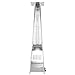 Garden Radiance Pyramid Propane Glass Tube Stainless Steel Patio Heate