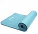 Altus Athletic Altus Thick Yoga Mat with Strap, Sea Foam Blue