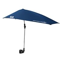 Sport-Brella Versa-Brella 4-Way Swiveling Sun Umbrella (Midnight Blue), 38x39