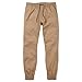 Volcom Men's Frickin Modern Fit Tap Jogger Chino Pant, Khaki, Small
