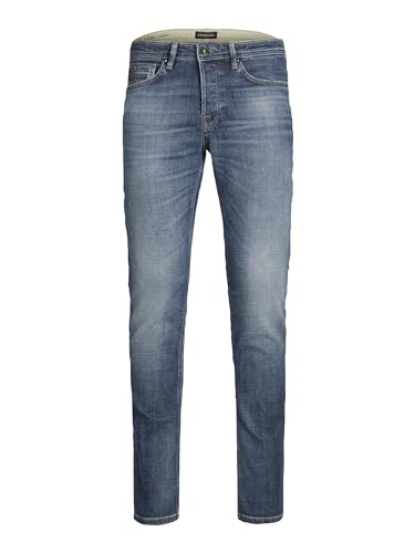 Jack & Jones Pantalones Vaqueros para Hombre, Azul Denim., 27W / 32L