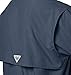 Columbia Men's Bahama II UPF 30 Short Sleeve PFG Fishing Shirt, Collegiate Navy, Small