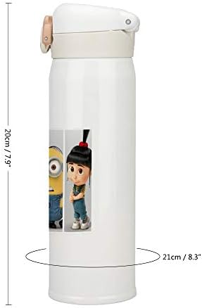 怪盗グルーのミニオン 魔法瓶 水筒 ボトル ワンタッチ オープン タイプ 真空断熱 直飲み 保温保冷 ステンレスボトル 大人 子供 男女兼用 遠足 スポーツ水筒 釣り 登山 自転車 B084z7xf3m 1 345円