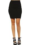 Bandage Bodycon Mini Knit Basic Stretch Short Pencil Skirt(19