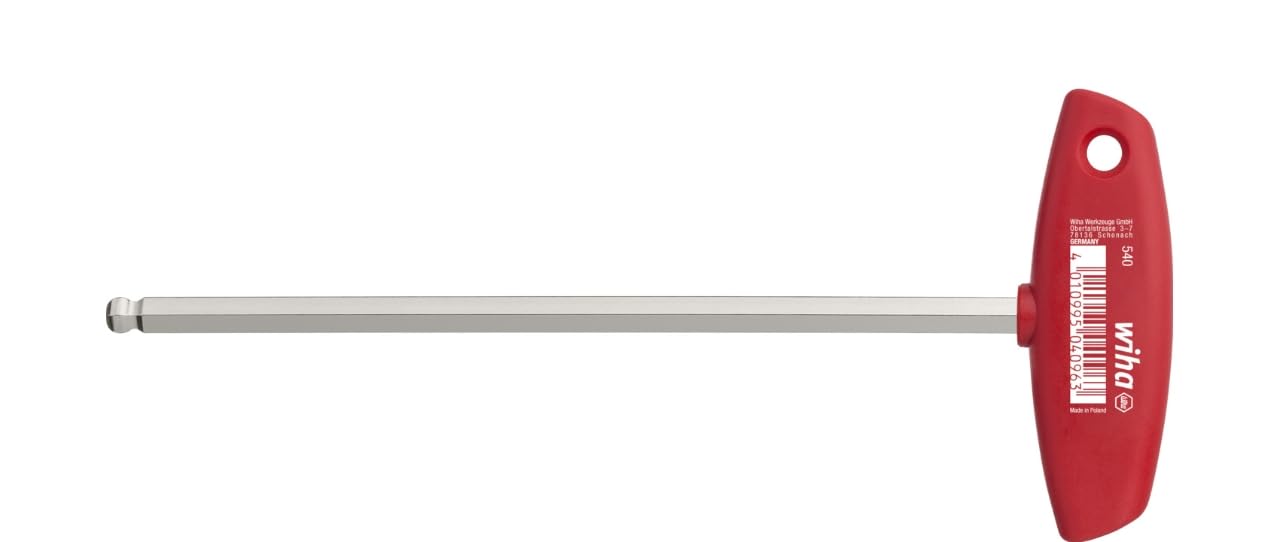U540DS Hexagonal Ballpoint Screwdriver with Cross Handle. 540 8.0x200