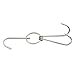 304 Stainless Steel Pot Hooks Double Meat Hooks Upgrade Powerful 11 Inch Rotary Device Slaughtering Barbecue Easier and More Powerful