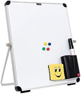 Dasing Pizarra de borrado en seco pequeña para escritorio caballete