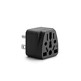 Unidapt US Travel Plug Adapter, EU,AU,UK,NZ,CN,in