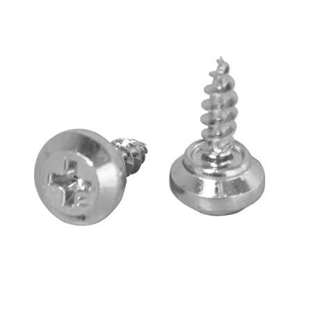 DIWARO® Nippelschraube 4,2mm x 12mm für Kunststoff Rolladen-Führungsschiene. Passend für Profile von Rehau, Tyhssen, Gromatic