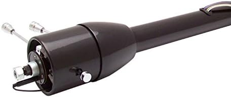 Vintage Parts USA VPASTCOL2B UNIVERSAL 32 BLACK TILT STEERING COLUMN FLOOR SHIFT NO KEY