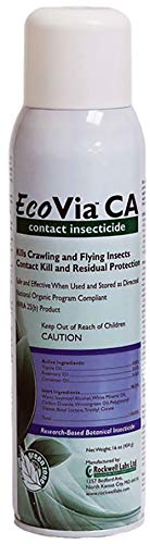 Rockwell Labs EVCA016 EcoVia CA Insecticide Contact Aerosol