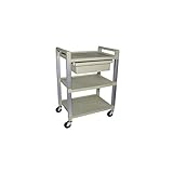 Ideal Medical Products UC320D Three Shelf Poly Cart