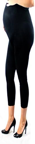 Maternity Pregnant Women stretch comfy 3/4 Leggings, Capri