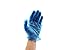 Healthstar Anti-Microbial Vinyl Blue Gloves Large, Disposable, Powder Free, Industrial Quality, Comfortable (Box of 100)