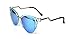 GAMT Luxury Colorful Vintage Cat Eye Mirror Sunglasses