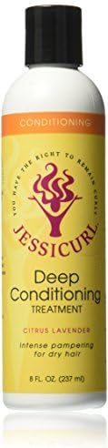 Jessicurl Deep Conditioning Treatment, Citrus Lavender, 8.0 Fluid Ounce by Jessicurl Llc.