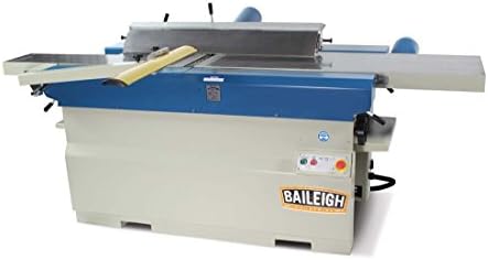 Baileigh JP-1898-NC Numerically Controlled Jointer/Planer with Programmable Table Height, 5 hp, 220V, 3 Phase, 18"