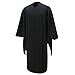 Acadima Master’s Degree Matte Graduation Gown – Deluxe Fluted Fabric 51 (5'6