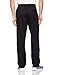 Nike Mens Open Hem Club Cotton Jersey Light Sweatpants Black/White Medium